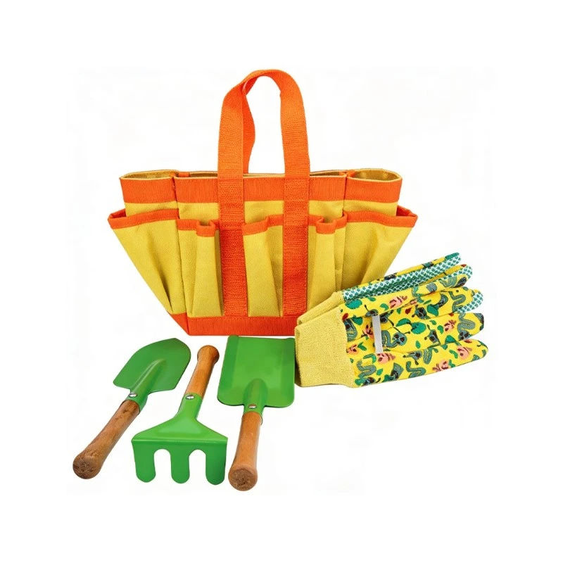 kids gardening tools set with gloves and bag kids gardening tools set with gloves and bag
